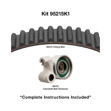 Dayco 92-05 Lexus/Toyota 3L Timing Belt Kit, 95215K1 95215K1